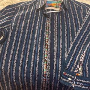That shirt is a Robert Graham button-down, aThese shirts are collectible